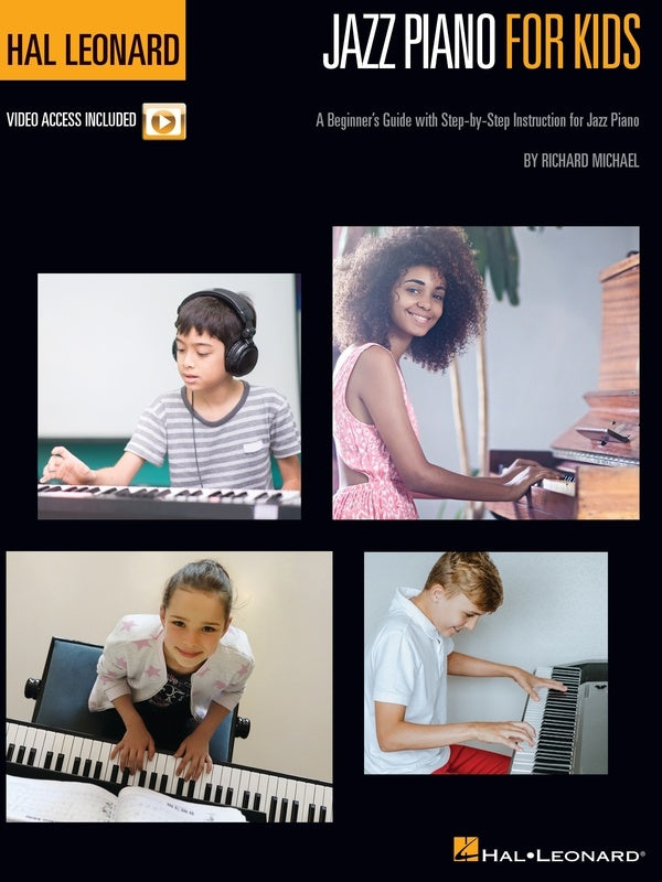 HAL LEONARD JAZZ PIANO FOR KIDS BK/OLV