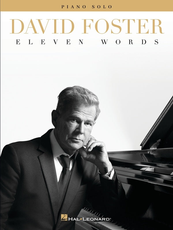 DAVID FOSTER - ELEVEN WORDS PIANO SOLO