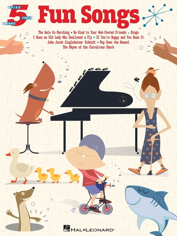 FUN SONGS FOR FIVE FINGER PIANO