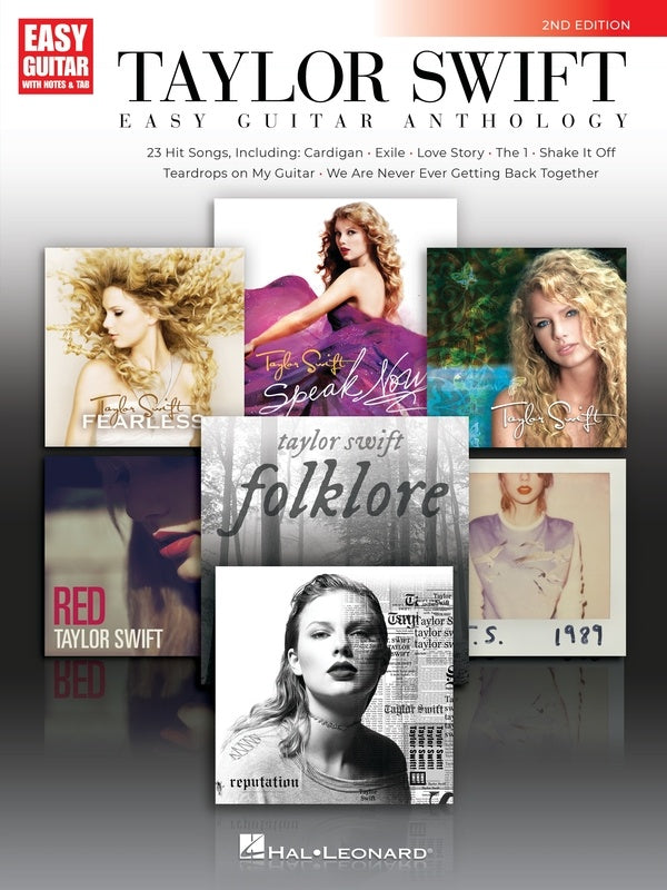 TAYLOR SWIFT - EASY GUITAR ANTHOLOGY 2ND EDITION