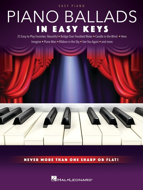 PIANO BALLADS IN EASY KEYS EASY PIANO