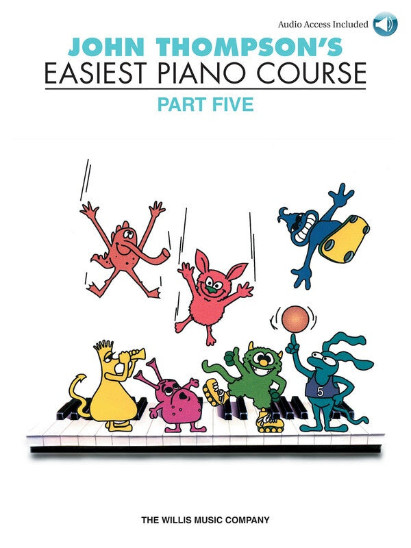 EASIEST PIANO COURSE PART 5 BK/OLA