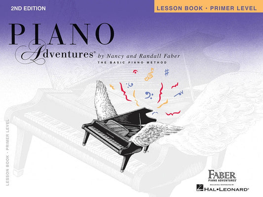 PIANO ADVENTURES LESSON PRIMER 2ND EDITION