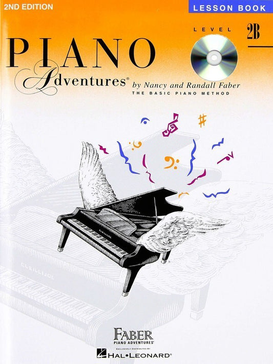 PIANO ADVENTURES LESSON BK 2B BK/CD 2ND ED