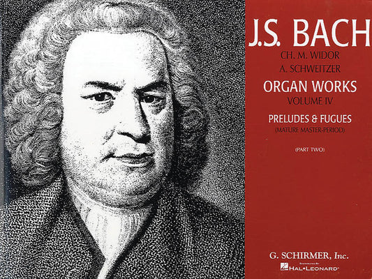 BACH - ORGAN WORKS VOL 4