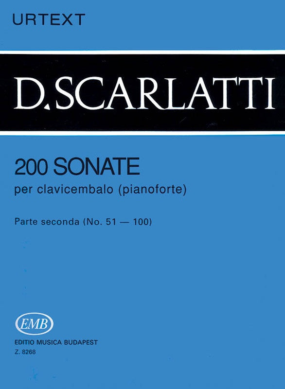 200 SONATAS VOL 2 SCARLATTI PIANO SOLO