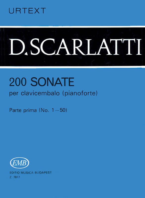 200 SONATAS VOL 1 SCARLATTI PIANO SOLO