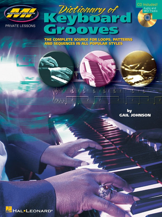 DICTIONARY OF KEYBOARD GROOVES BK/CD