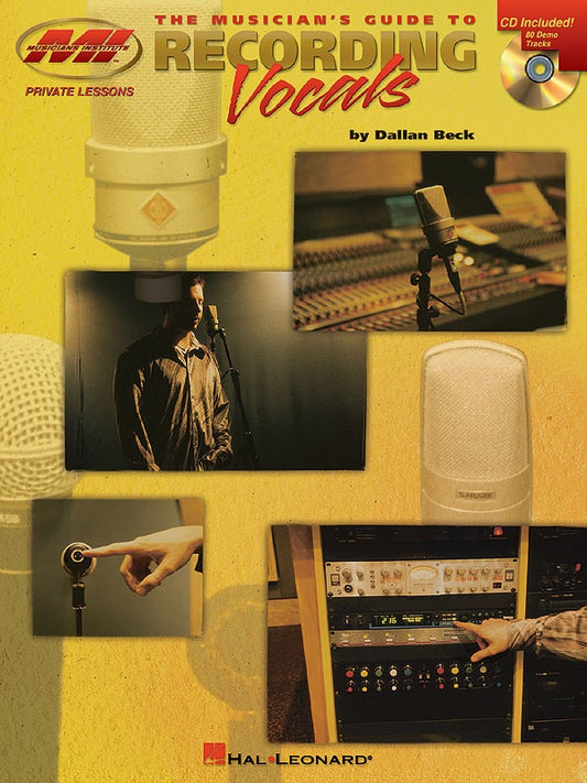 MUSICIANS GUIDE TO RECORDING VOCALS BK/CD
