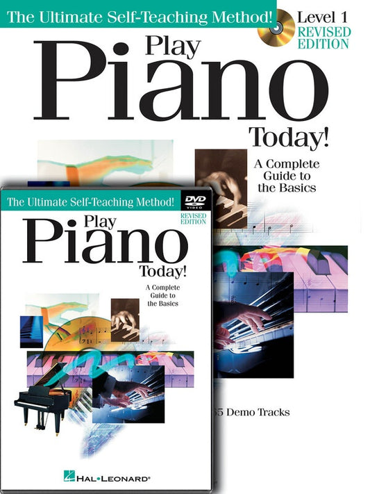 PLAY PIANO TODAY BEGINNER PACK BK/CD/DVD