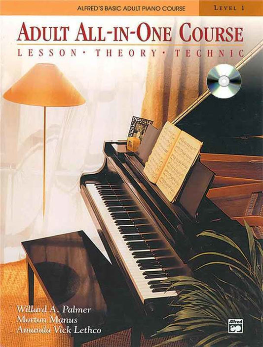 AB ADULT ALL IN ONE PIANO COURSE BK 1 BK/CD