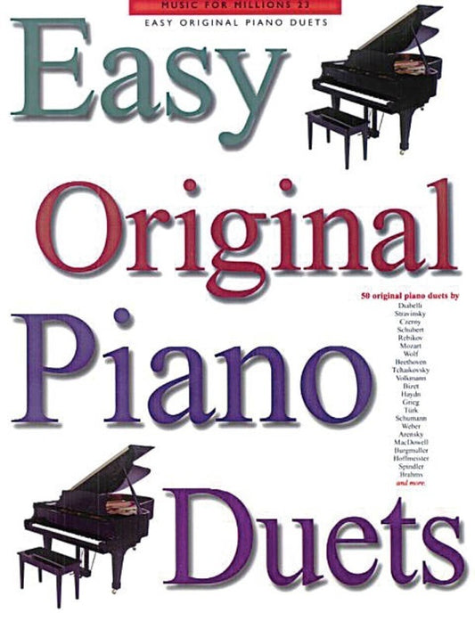 EASY ORIGINAL PIANO DUETS MFM23