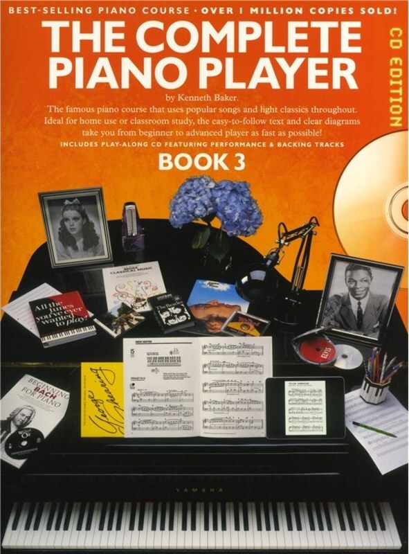 COMPLETE PIANO PLAYER BOOK 3 BK/CD