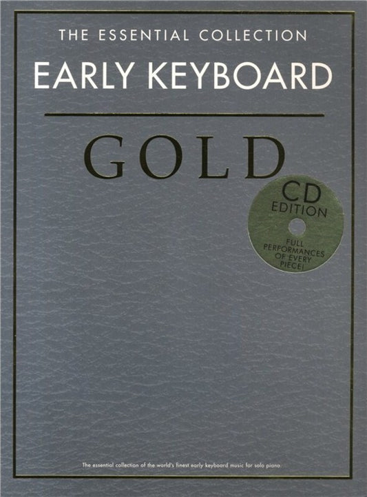 ESSENTIAL COLLECTION EARLY KEYBOARD GOLD BK/CD