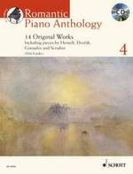 ROMANTIC PIANO ANTHOLOGY BK 4 BK/CD