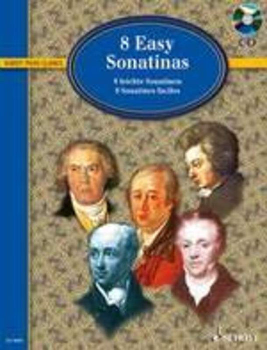 8 EASY SONATINAS FROM CLEMENTI TO BEETHOVEN BK/CD