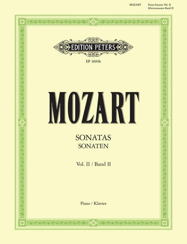 MOZART - SONATAS VOL 2 URTEXT