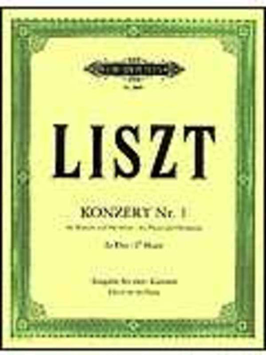 LISZT - CONCERTO NO 1 E FLAT 2PNO 4HND