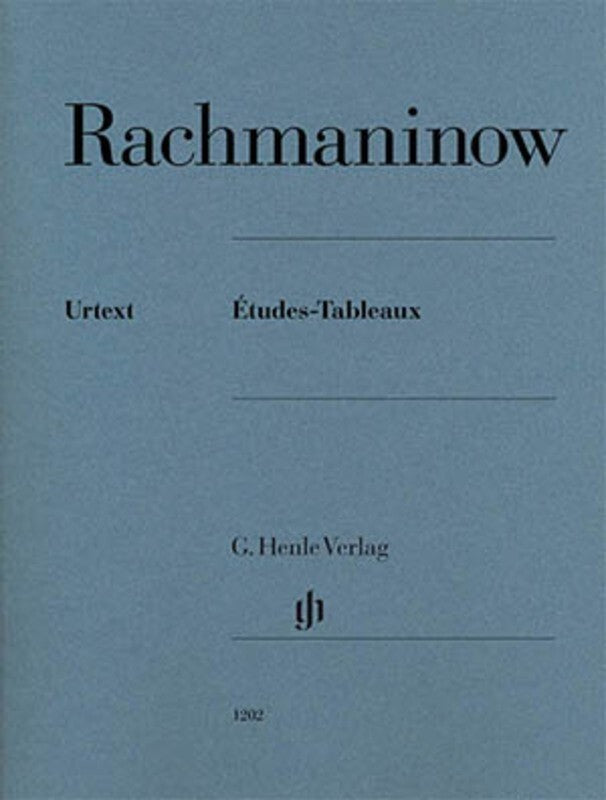 RACHMANINOFF - ETUDES TABLEAUX FOR PIANO URTEXT