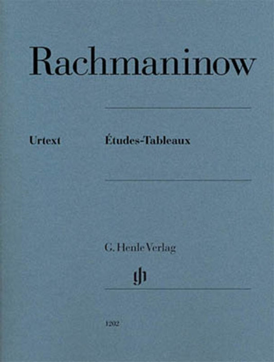 RACHMANINOFF - ETUDES TABLEAUX FOR PIANO URTEXT