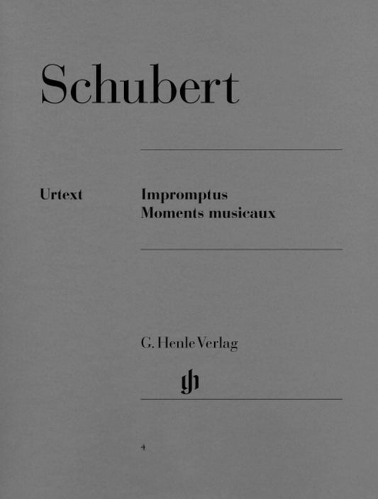 SCHUBERT - IMPROMPTUS AND MOMENTS MUSICAUX