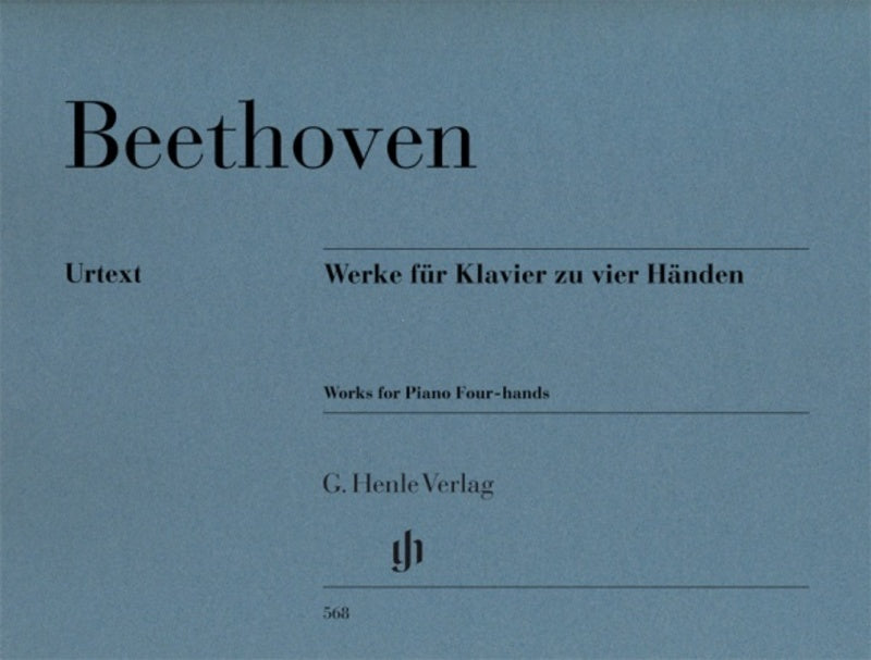 BEETHOVEN - WORKS FOR PIANO FOUR HANDS