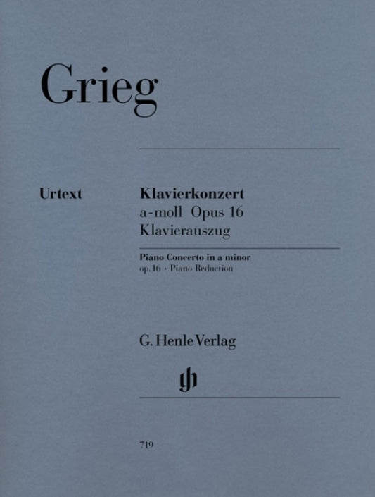 GRIEG - CONCERTO OP 16 A MIN 2 PNO 4 HAND