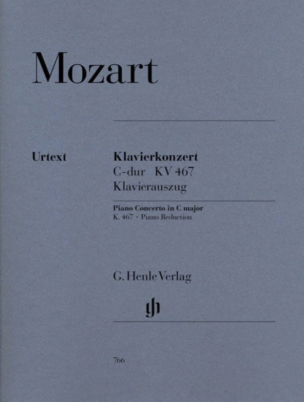 MOZART - CONCERTO K 467 C 2P 4H URTEXT