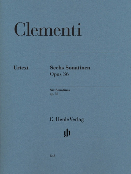 CLEMENTI - 6 SONATINAS OP 36