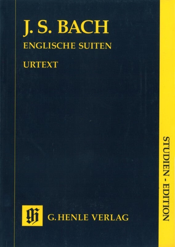 ENGLISH SUITES 6 BWV 806-811 URTEXT