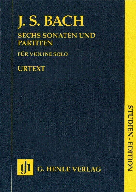 SONATAS AND PARTITAS 6 BWV 1001-1006 STUDY SCORE