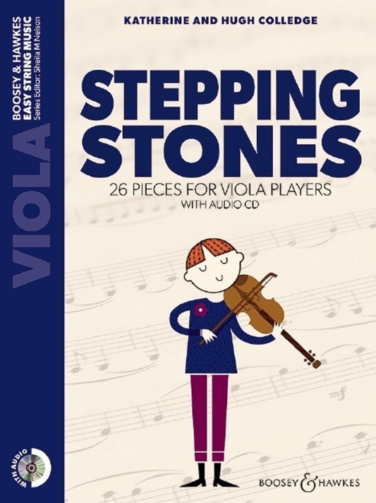 STEPPING STONES VIOLA BK/CD NEW EDITION