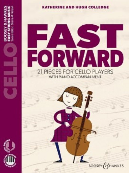 FAST FORWARD CELLO/PIANO BK/OLA NEW EDITION