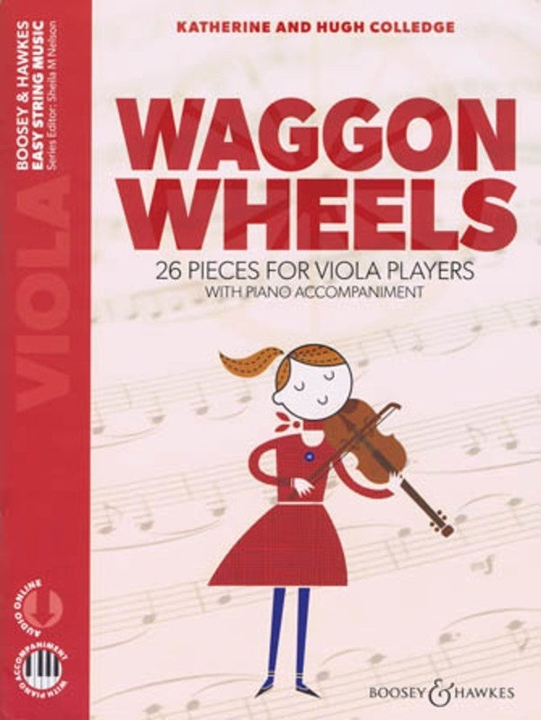 WAGGON WHEELS VIOLA/PIANO BK/OLA NEW EDITION