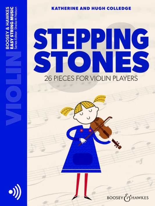 STEPPING STONES VIOLIN BK/OLA