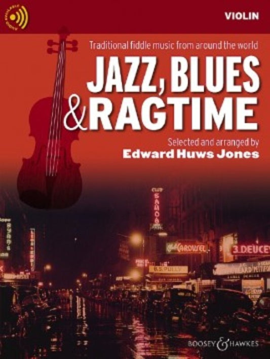 JAZZ BLUES & RAGTIME NEW EDITION BK/OLA VIOLIN PART