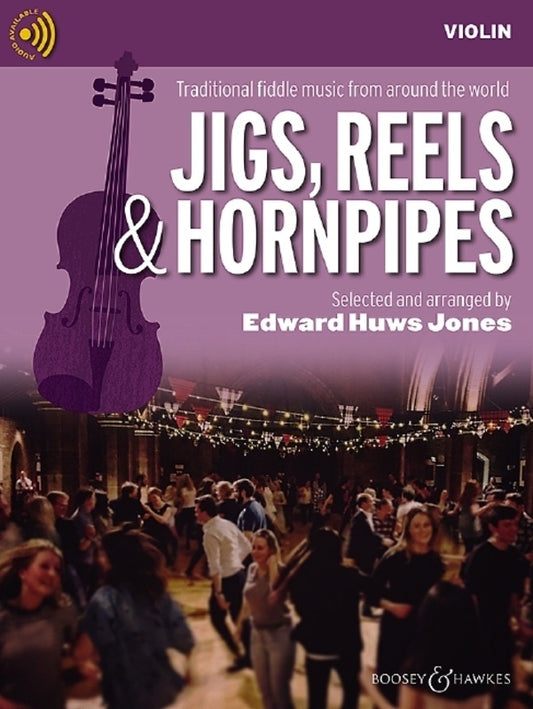 JIGS REELS & HORNPIPES VIOLIN EDITION BK/OLA