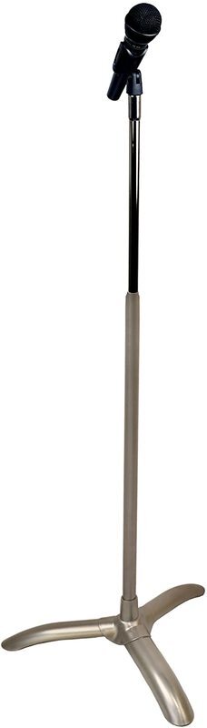 CHORALE MICROPHONE STAND SILVER