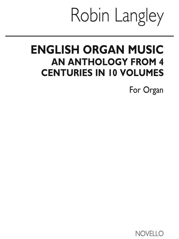 ANTHOLOGY OF ENGLISH ORGAN MUSIC 10