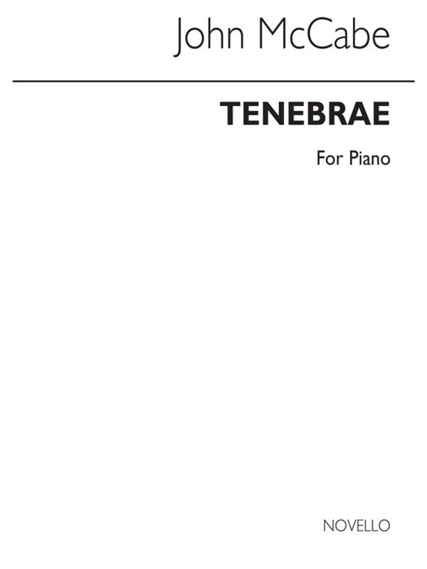 MCCABE TENEBRAE SOLO PIANO(ARC)