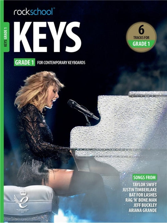 ROCKSCHOOL KEYS GRADE 1 2019+ BK/OLA