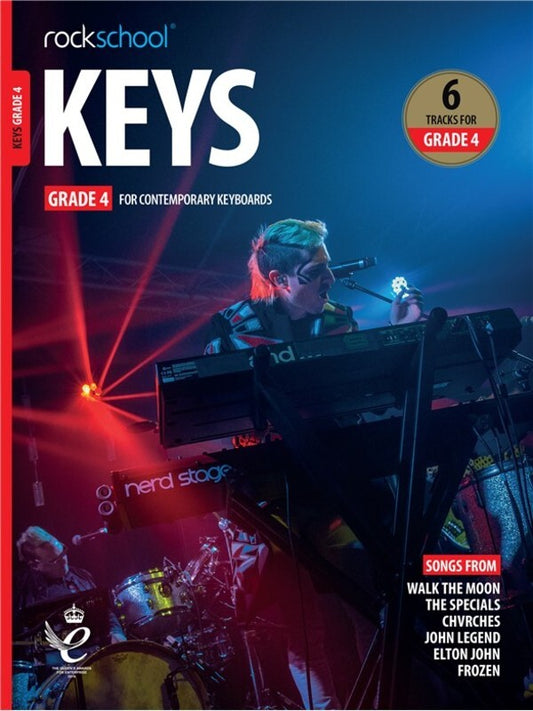 ROCKSCHOOL KEYS GRADE 4 2019+ BK/OLA