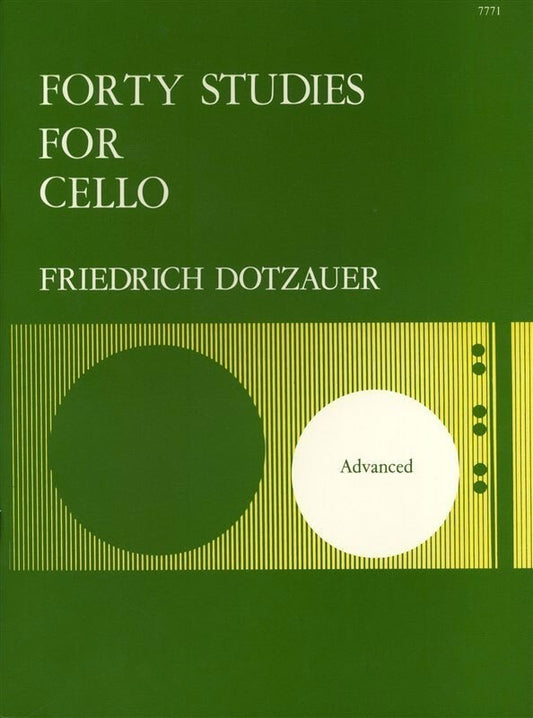 DOTZAUER - 40 STUDIES FOR CELLO