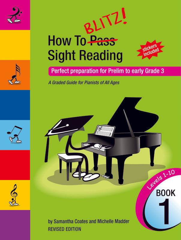 HOW TO BLITZ SIGHT READING BOOK 1 (PRE - GR3)