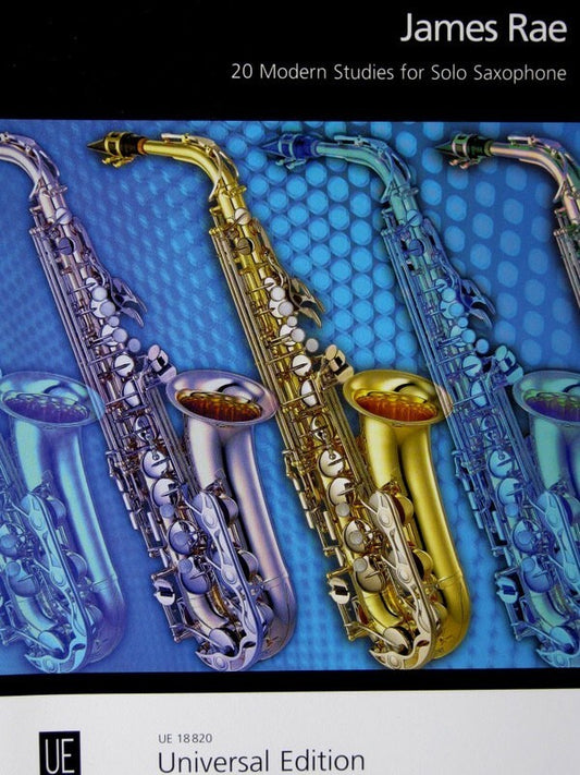 RAE - 20 MODERN STUDIES FOR SAXOPHONE