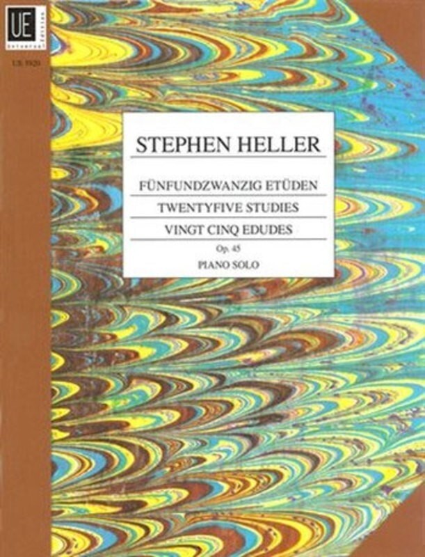 HELLER - 25 MELODIOUS STUDIES OP 45 PIANO