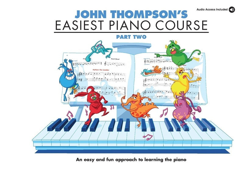 EASIEST PIANO COURSE PART 2 BK/OLA