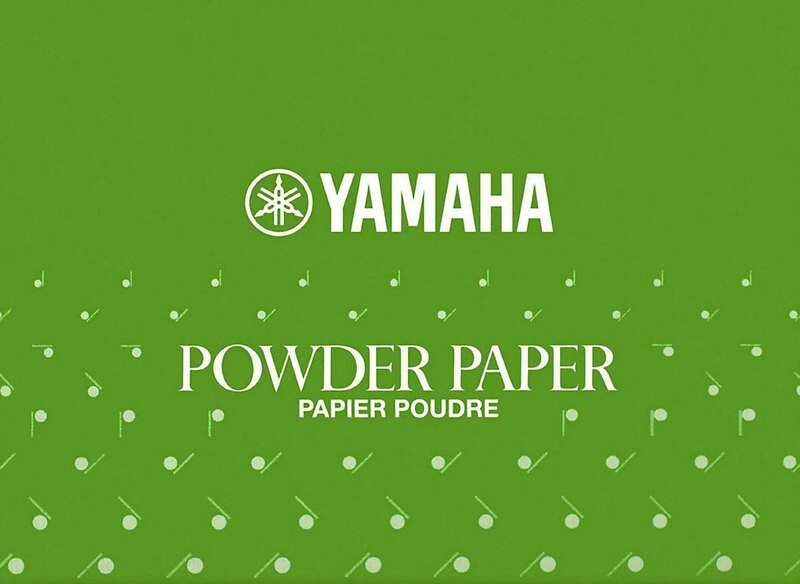 YAMAHA POWDER PAPER 50 SHEETS